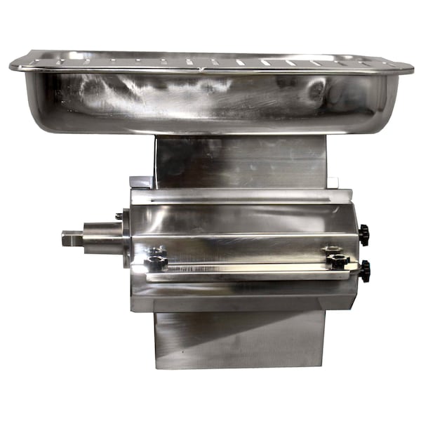 American Eagle AE-GMC22NH 1" Large Capacity Meat Cutter Attachment Stainless Steel Fits #12 Hub - AE-GMC22NH-1