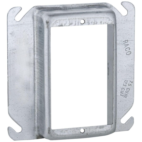 Southwire Electrical Box Cover, 1 Gang, Square, Galvanized Steel - 52C15-UPC
