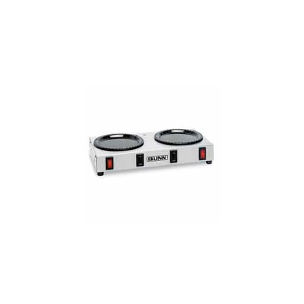Bunn WX2-Low Profile Double Coffee Warmer, 0 - 6310.0004
