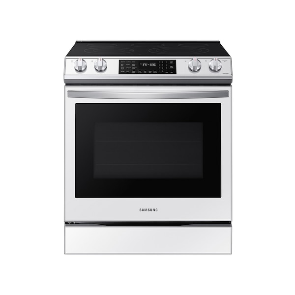 Almo 6.3 Cu. Ft. Bespoke Electric Slide-in Range with Air Fry Feature - NE63BB851112AA