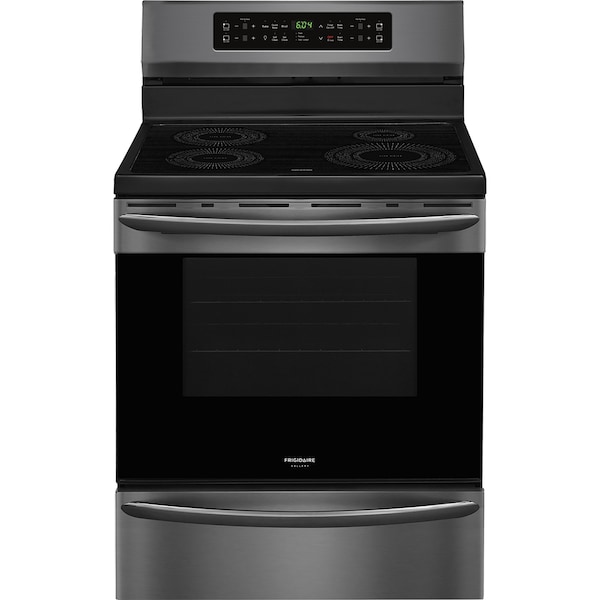 Almo 30-Inch Freestanding Induction Range with 5.4 Cu. Ft. Self-Cleaning Convection Oven and 4 Elements - FGIF3036TD