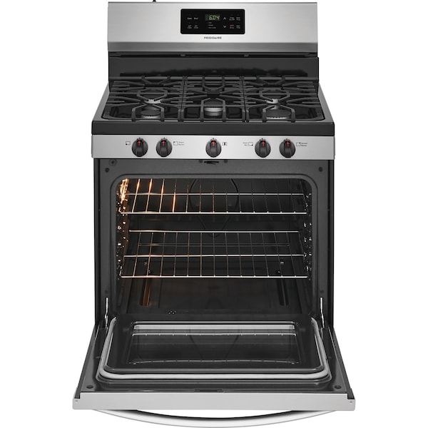 Almo 30-in. Stainless Steel Gas Freestanding Range - FFGF3054TS