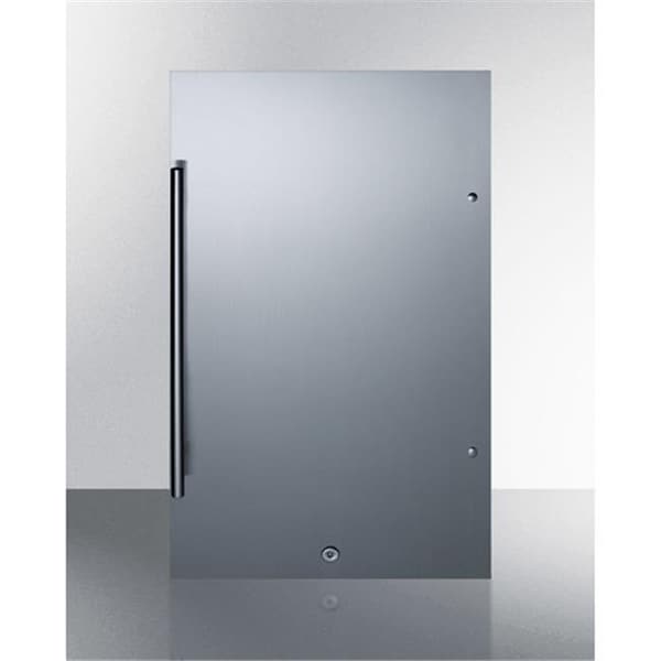 Summit Appliance Summit Appliance FF195 33 x 19 x 17.25 in. Undercounter All-Refrigerator; Black Cabinet - FF195