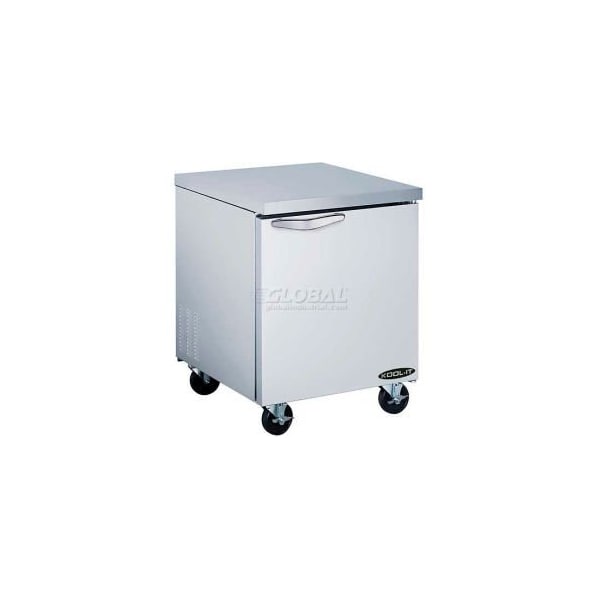 Mvp Group Corporation Kool-It - Undercounter Freezer 27"W, Single Door, 6.8 Cu. Ft. - KUCF-27-1