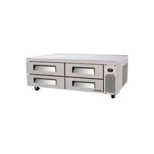 Turbo Air Turbo Air TCBE-72SDR Chef Base Refrigerator - 72"W x 32"D x 20-1/2"H - TCBE-72SDR