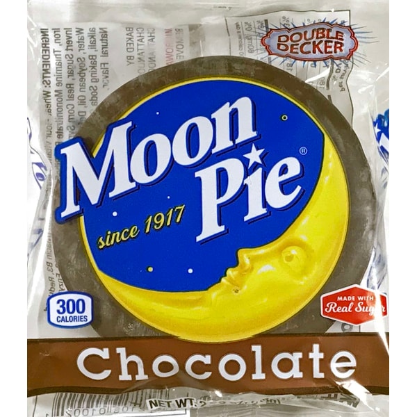 Moonpie, sándwich de malvavisco de doble piso con chocolate, 2.75 oz, paquete de 81 - 81001.