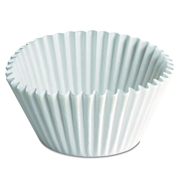 Hoffmaster 610070 PEC White Baking Cup, 6 in., 10000PK - 610070  (PEC)