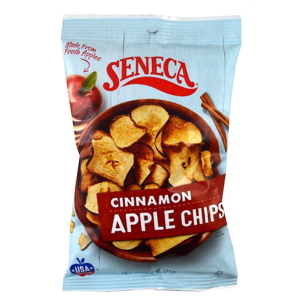 Chips de manzana con canela Seneca 2.5 oz., Paquete de 12 - F001819590100