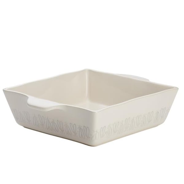 Ayesha Curry Ayesha Curry 46941 Ceramic Square Baker; 8 x 8 in. - French Vanilla - 46941