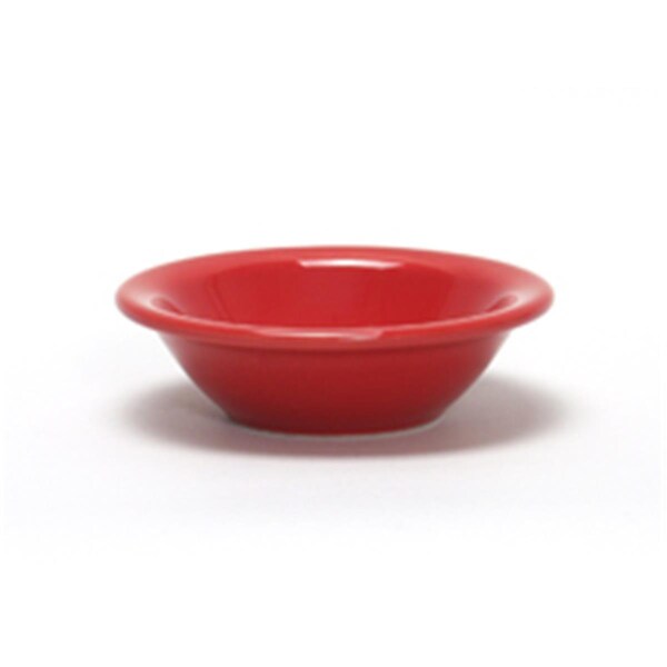 Tuxton Vitrified China Vitrified China Healthcare Fruit Dish Cayenne - 3.5 oz - 3 Dozen - NQD-045