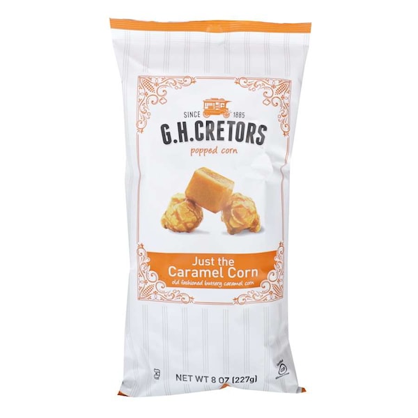 G.H. Cretors Just The Caramel Corn 8 oz., paquete de 12 - 2326123566