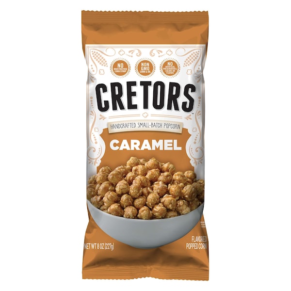 G.H. Cretors Just The Caramel Corn 8 oz., paquete de 12 - 2326123566