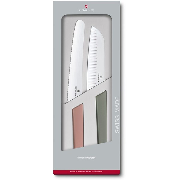 Swiss Army Brands 2024 Victorinox Swiss Modern 2-Piece Kitchen Set Multicolored - VIC-6.9096.22G