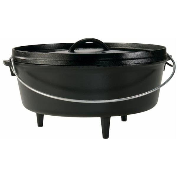 Lodge Lodge L12CO3 6 Quart Cast Iron Logic Camp Dutch Oven - 6144588