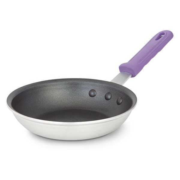 Vollrath Fry Pan, Silver/Black, 1-1/2 in. Inside D - T400780