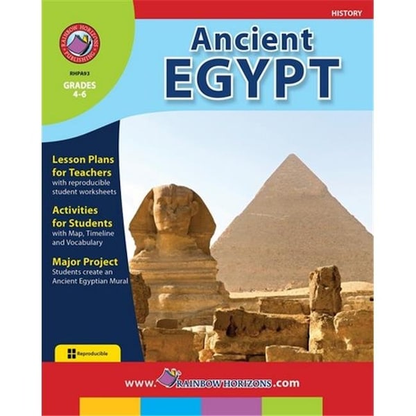 Rainbow Horizons Rainbow Horizons A93 Ancient Egypt - Grade 4 to 6 - A93