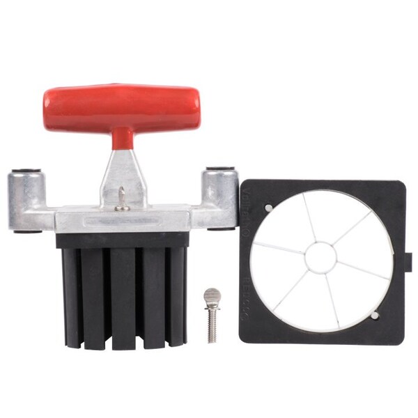 Vollrath Co VollrathÂ Redco T-Handle Pusher Block & Amp, , 6 Section Core, Wall Mount - 15079