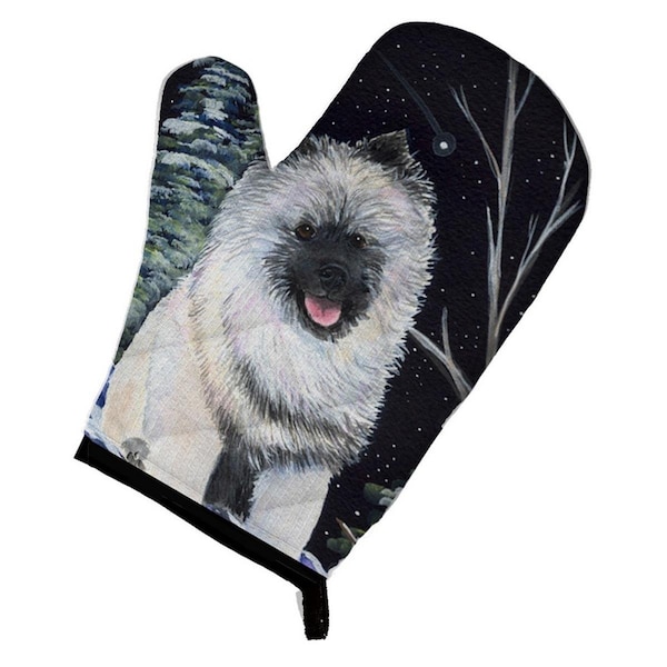 Carolines Treasures Starry Night Keeshond Oven Mitt - SS8404OVMT