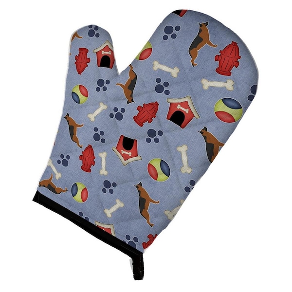 Carolines Treasures German Shepherd Dog House Collection Oven Mitt - BB3924OVMT