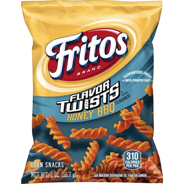 Fritos 2.00 oz. Frito Miel BBQ, Paquete de 64 unidades - 44353