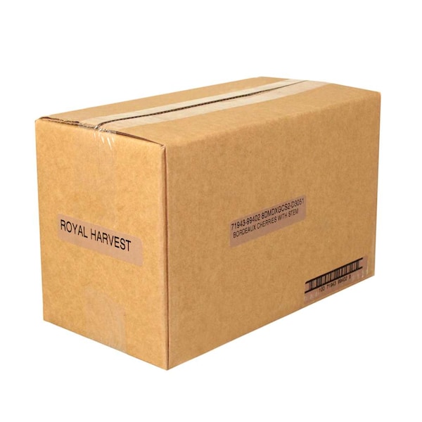 Cosecha Real. Cereza Maraschino de Bordeaux con Tallo .5 gal, Paquete de 2 - 10111756.