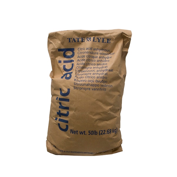 Zoro Select Alimentos Grado Alimenticio Químicos Finamente Molidos Ácido Cítrico 50 libras - 779293