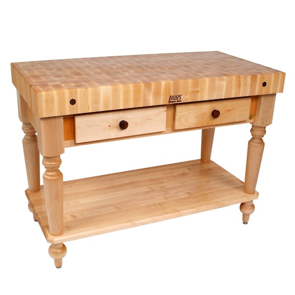 John Boos & Co Rustica, Shelf, Basil, 48"x24"x4" - CUCR05-SHF-BS