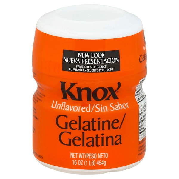 Knox Knox Gelatina sin sabor de 1 libra, PK12 - 00043000069622