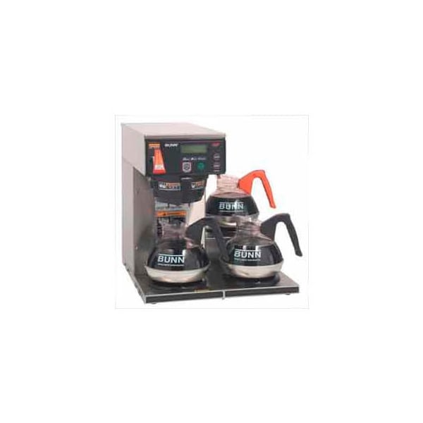 Bunn Axiom„¢ 12 Cup Digital Dual-Voltage Coffee Brewer w/ LCD, 3 Lower Burners - 38700.0009