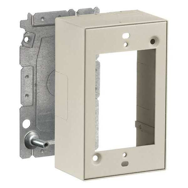 Hubbell Wiring Device-Kellems Back Box Feed, 1 Gang, Steel - HBL2048IV