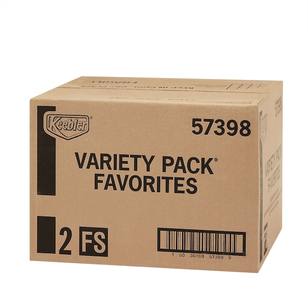 Variedad de paquete de galletas mixtas Keebler Keebler .26 oz., PK500 - 3010057398