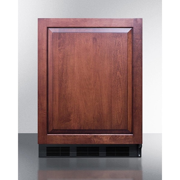 Summit Appliance Div. Summit-Built-In Undercounter All-Refrigerator, 32"H For ADA Counters, BK Exterior - FF7BKBIIFADA