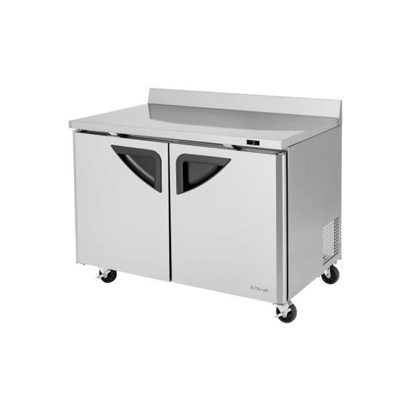 Turbo Air Super Deluxe Series - Worktop Freezer 48-2/9"W - 2 Door - TWF-48SD-N