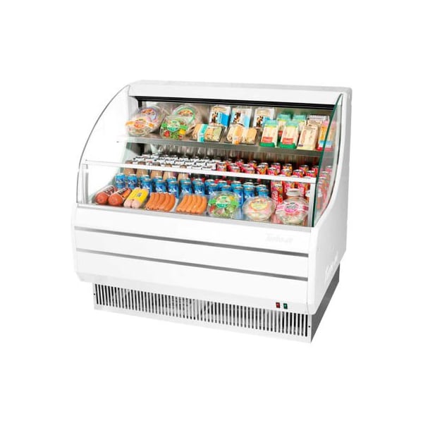 Turbo Air 50" Open Display Merchandiser - Low Profile - TOM-50LW(B)-N