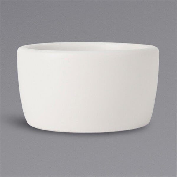 Tuxton China Tuxton 2 oz Round Pipkin Ramekins, Matte White - VWX-0203