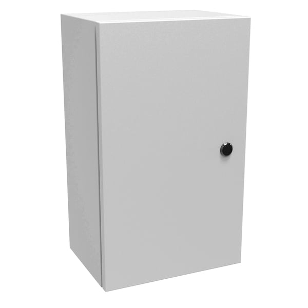 Hammond Steel Electrical Enclosures, 20 in H, 8 in D, 12 in W, NEMA 4, Hinged - EN4SD20128LG