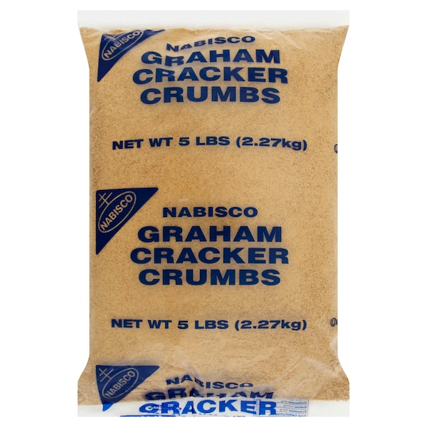 Migajas de galletas Graham de Nabisco de 5 libras, paquete de 2 - 00826.