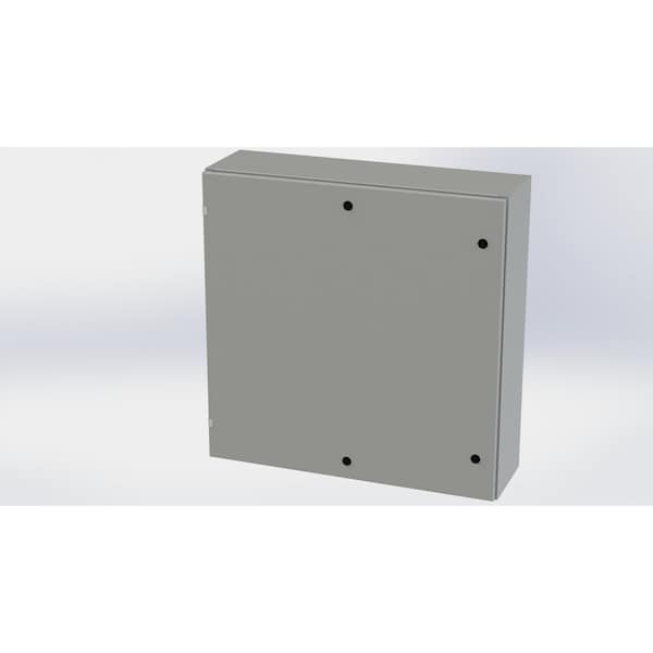 Saginaw Control & Engineering Carbon Steel Electrical Enclosures, 36 in H, 10 in D, 36 in W, NEMA 3R, 4, 12, 13, Hinged - SCE-36EL3610LP