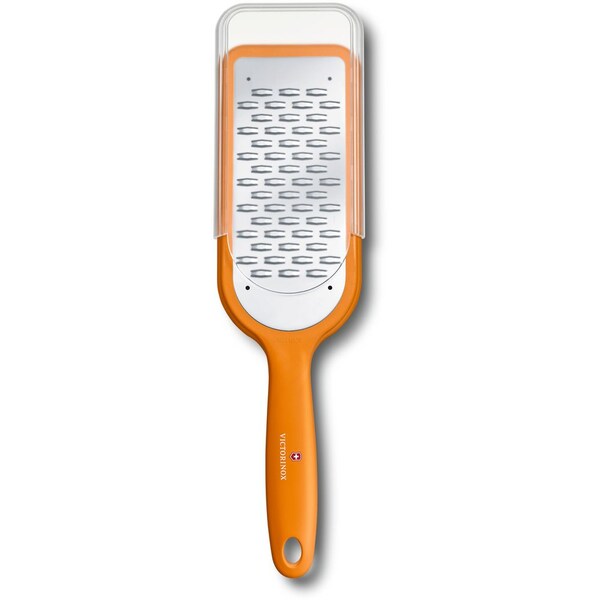Swiss Army Brands 2024 Victorinox Kitchen Grater, Medium - Orange Packaged - VIC-7.6084.9