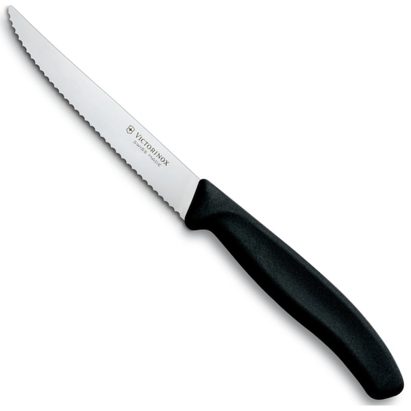 Swiss Army Brands 6.7233Us1 Kitchen Swiss Classic Steak 40.5In Serrated, Spear Point Blade, 0.75In Width At Handle - VIC-6.7233.20-X3