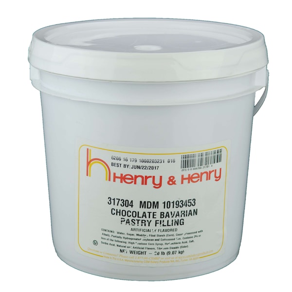 Henry y Henry Relleno de Chocolate Bávaro, 20 libras - 10193453