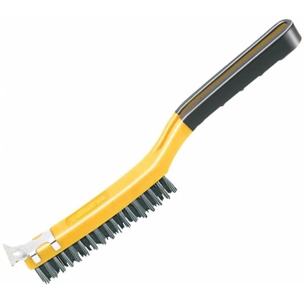 Allway Allway Tools SB319SS 3 in. X 19 in. Soft Grip Stainless Steel Bristle Stripper Brush - SB319SS