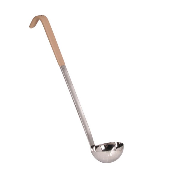 Vollrath Ladle , 3 Oz, S/S, Ivory, 13"Hdl - 4980335