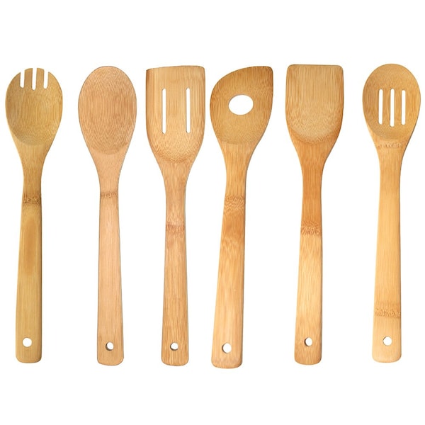 Hds Trading Bamboo Utensils, Natural - ZOR95999