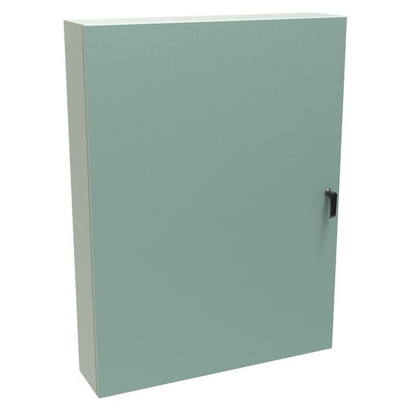 Hammond Steel Electrical Enclosures, 48 in H, 8 in D, 36 in W, NEMA 4, Hinged - EN4SD48368GY