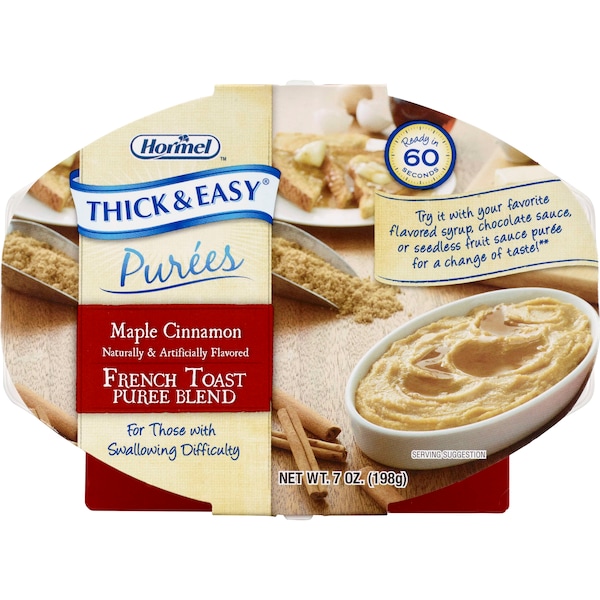 Pan francés de canela de arce puro y puré Thick & Easy de 7 oz., paquete de 7 - 60742