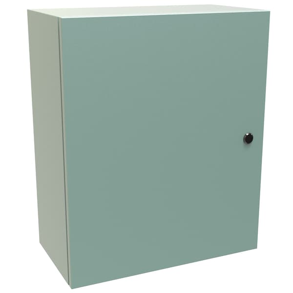 Hammond Steel Electrical Enclosures, 24 in H, 10 in D, 20 in W, NEMA 4, Hinged - EN4SD242010GY