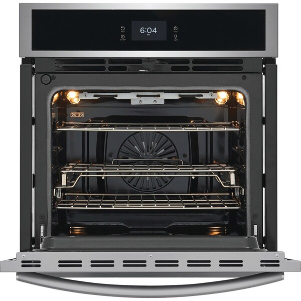 Almo Frigidaire Gallery 27-in. Stainless Steel Single Electric Convection Wall Oven - GCWS2767AF