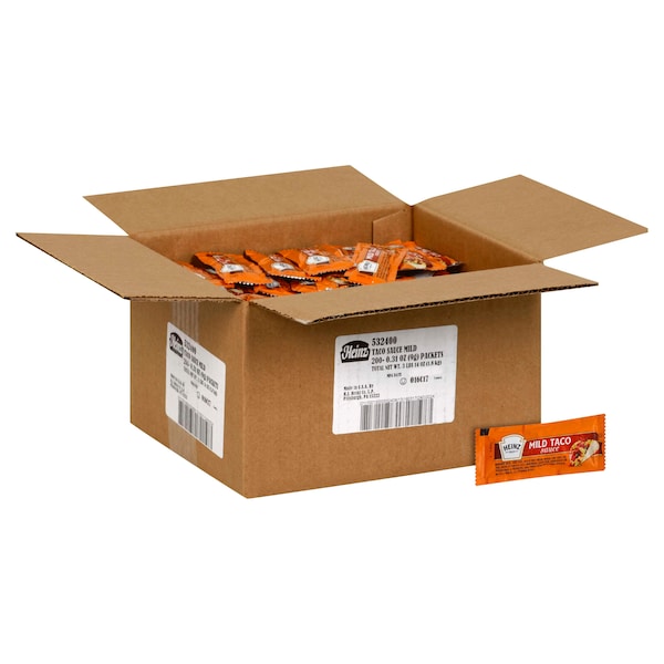 Heinz Heinz Salsa de Taco Suave para Servir Individual 9g, PK200 - 10013000532409