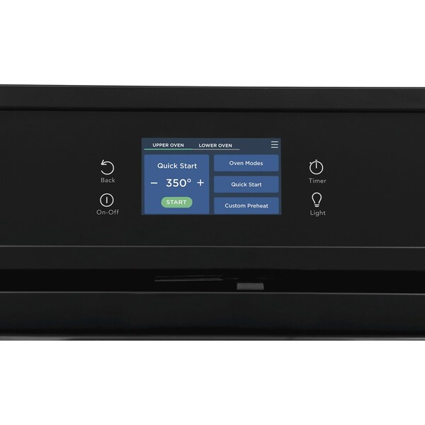 Almo Frigidaire 27-in. Double Electric Convection Wall Oven, Black - FCWD2727AB